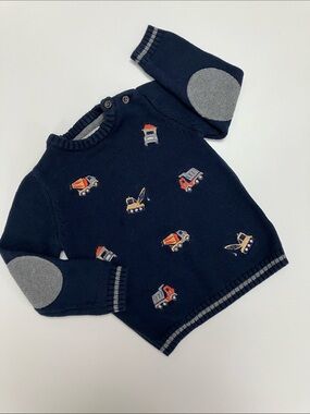 Ministry of Rascals Trucks Sweater (size 2T)
